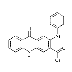 CAS#: 101904-51-2， 2-Anilino-9-Oxo-9,10-Dihydro-3-Acridinecarboxylic Acid