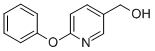 structure of CAS# 101990-68-5, 6-Phenoxy-3-Pyridinemethanol;5-(Hydroxymethyl)-2-Phenoxypyridine 97%;5-(Hydroxymethyl)-2-Phenoxypyridine97%;5-(Hydroxymethyl)-2-Phenoxypyridine