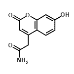 CAS#: 101999-45-5， 2-(7-Hydroxy-2-Oxo-2H-Chromen-4-Yl)Acetamide