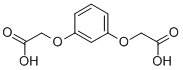 structure of CAS# 102-39-6, 2,2'-[1,3-Phenylenebis(Oxy)]Bis-Acetic Acid;2-[3-(Carboxymethyloxy)Phenoxy]Ethanoic Acid;Oprea1_092905;St5409332