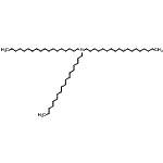 结构式 CAS# 102-88-5, N,N-二(十八烷基)-1-十八烷胺