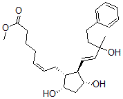 CAS#: 102130-27-8， 15-Methyl-17-Phenyl-18,19,20-Trinorprostaglandin F2 alpha Methyl Ester