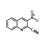 CAS#: 102170-61-6， 3-Nitro-2-Quinolinecarbonitrile