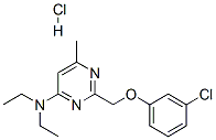 CAS#: 102207-81-8， 2-[(3-Chlorophenoxy)Methyl]-N,N-Diethyl-6-Methyl-Pyrimidin-4-Amine Hydrochloride