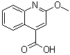 structure of CAS# 10222-62-5, 2-Methoxy-4-Quinolinecarboxylic Acid;2-methoxyquinoline-4-carboxylic acid;2-Methoxy-quinoline-4-carboxylic acid;BAS 02366025