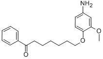CAS#: 102239-85-0， 7-(4-Amino-2-Methoxyphenoxy)-Heptanophenone