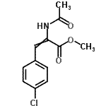 CAS#: 102245-02-3， Methyl 2-Acetamido-3-(4-Chlorophenyl)Acrylate