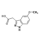 CAS#: 10226-37-6， (5-Methoxy-1H-Indazol-3-Yl)Acetic Acid