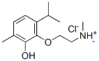 CAS#: 102281-01-6， 2-(2-Hydroxy-3-Methyl-6-Propan-2-Ylphenoxy)Ethyl-Dimethylazanium Chloride