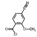CAS#: 102361-94-4， 4-Cyano-2-Methoxybenzoyl Chloride