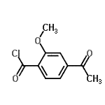 CAS#: 102362-05-0， 4-Acetyl-2-Methoxybenzoyl Chloride
