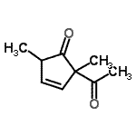 CAS#: 102369-95-9， 2-Acetyl-2,5-Dimethyl-3-Cyclopenten-1-One