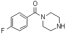 结构式 CAS# 102391-98-0, (4-氟苯基)(1-哌嗪基)甲酮