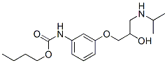 CAS#: 102417-13-0， Butyl N-[3-[2-Hydroxy-3-(Propan-2-Ylamino)Propoxy]Phenyl]Carbamate