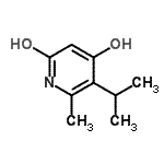 CAS#: 102440-15-3， 5-Isopropyl-6-Methyl-2,4-Pyridinediol