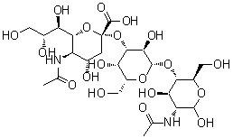 CAS 登录号：102490-37-9， 3'-唾液酰-N-乙酰基乳糖胺