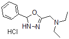 CAS#: 102504-38-1， 5-((Diethylamino)Methyl)-3-Phenyl-delta4-1,2,4-Oxadiazoline Hydrochloride