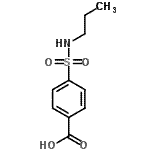 CAS#: 10252-65-0， 4-(Propylsulfamoyl)Benzoic Acid