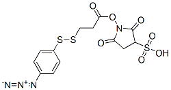 CAS#: 102568-45-6， 1-[3-(4-Azidophenyl)Disulfanylpropanoyloxy]-2,5-Dioxopyrrolidine-3-Sulfonic Acid