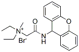 CAS#: 102571-21-1， Diethyl-Methyl-[2-Oxo-2-(9H-Xanthen-9-Ylamino)Ethyl]Azanium Bromide
