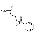 CAS#: 10258-72-7， 2-(Phenylsulfonyl)Ethyl Acetate