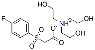 CAS#: 102582-92-3， ((4-Fluorophenyl)Sulfonyl)-Acetic Acid Compd. With 2,2',2''-Nitrilotrisethanol (1:1)