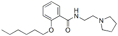 CAS#: 10261-52-6， 2-Hexoxy-N-(2-Pyrrolidin-1-Ylethyl)Benzamide