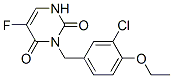 CAS#: 102613-21-8， 3-[(3-Chloro-4-Ethoxyphenyl)Methyl]-5-Fluoro-1H-Pyrimidine-2,4-Dione