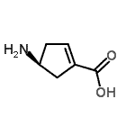 CAS#: 102629-73-2， (4S)-4-Amino-1-Cyclopentene-1-Carboxylic Acid