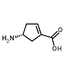 CAS#: 102629-74-3， (4R)-4-Amino-1-Cyclopentene-1-Carboxylic Acid