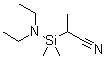 CAS#: 102636-22-6， 2-[(Diethylamino)(Dimethyl)Silyl]Propanenitrile
