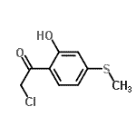 CAS#: 102645-96-5， 2-Chloro-1-[2-Hydroxy-4-(Methylsulfanyl)Phenyl]Ethanone