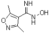 CAS#: 102692-02-4， N-Hydroxy-3,5-Dimethyl-1,2-Oxazole-4-Carboximidamide