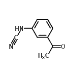 CAS#: 102711-76-2， (3-Acetylphenyl)Cyanamide