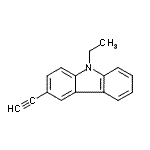 CAS#: 102792-38-1， 9-Ethyl-3-Ethynyl-9H-Carbazole
