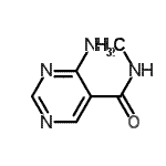 CAS#: 102818-44-0， 4-Amino-N-Methyl-5-Pyrimidinecarboxamide