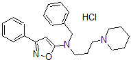 CAS#: 102820-99-5， N-Benzyl-3-Phenyl-N-(3-Piperidin-1-Ylpropyl)-1,2-Oxazol-5-Amine Hydrochloride