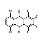 CAS#: 102822-05-9， 1,2,3,4-Tetrafluoro-5,8-Dihydroxy-9,10-Anthraquinone