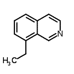 CAS#: 102878-60-4， 8-Ethylisoquinoline