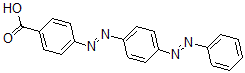 CAS 登录号：102932-21-8， 4-(4-苯基偶氮苯基)二氮烯基苯甲酸