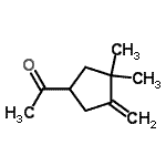 CAS#: 102939-60-6， 1-(3,3-Dimethyl-4-Methylenecyclopentyl)Ethanone