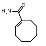 CAS#: 102943-36-2， (1E)-1-Cyclooctene-1-Carboxamide