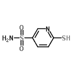 CAS#: 10298-20-1， 6-Thioxo-1,6-Dihydro-3-Pyridinesulfonamide