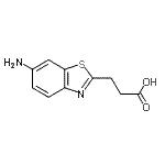 CAS#: 103038-17-1， 3-(6-Amino-1,3-Benzothiazol-2-Yl)Propanoic Acid