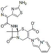CAS#: 103313-22-0， 7-(2-(2-Aminothiazole-4-yl)-2-methoxyiminoacetamido)-3-(imidazo(1,5-a)pyridinium-2-yl)methyl-3-cephem-4-carboxylate