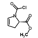 CAS#: 103322-13-0， Methyl (2S)-1-(Chlorocarbonyl)-2,3-Dihydro-1H-Pyrrole-2-Carboxylate