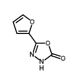 CAS#: 103418-56-0， 5-(2-Furyl)-1,3,4-Oxadiazol-2(3H)-One