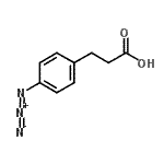 CAS#: 103489-31-2， 3-(4-Azidophenyl)Propanoic Acid