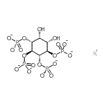 structure of CAS# 103497-71-8, Octapotassium (1R,2S,3S,4R,5R,6S)-5,6-Dihydroxy-1,2,3,4-Cyclohexanetetrayl Tetrakis(Phosphate);1,2,3,4,5<wbr>,6-Cycloh<wbr>exanehexo<wbr>l, 1,2,3,<wbr>4-tetraki<wbr>s(dihydro<wbr>gen phosp<wbr>hate), po<wbr>tassium s<wbr>alt, (1R,<wbr>2S,3S,4R,<wbr>5R,6S)- (<wbr>1:8);Ins(1,4,5,6)P4 K+;Octakaliu<wbr>m-(1R,2S,<wbr>3S,4R,5R,<wbr>6S)-5,6-d<wbr>ihydroxy-<wbr>1,2,3,4-c<wbr>yclohexan<wbr>tetraylte<wbr>trakis(ph<wbr>osphat)