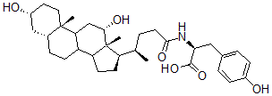 CAS#: 103528-66-1， Deoxycholyltyrosine